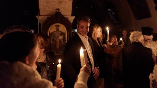 Μητσοτάκης στα Χανιά: Πασχαλινή Ανάσταση με μήνυμα ενότητας