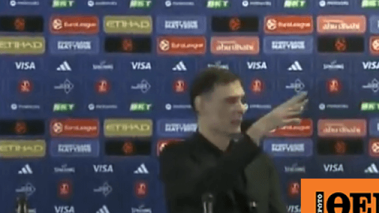 Μόνος δημοσιογράφος στη συνέντευξη Τύπου του Μπαρτζώκα