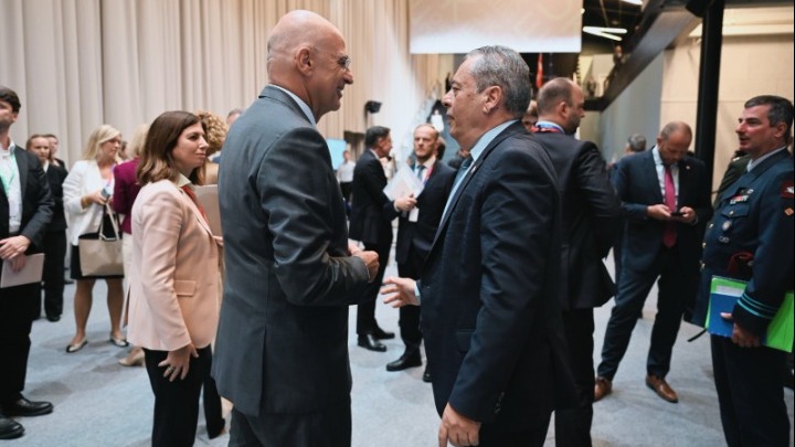 Συνάντηση Υπουργών Άμυνας Ελλάδας - Κύπρου στο περιθώριο του Άτυπου ΣΕΥ