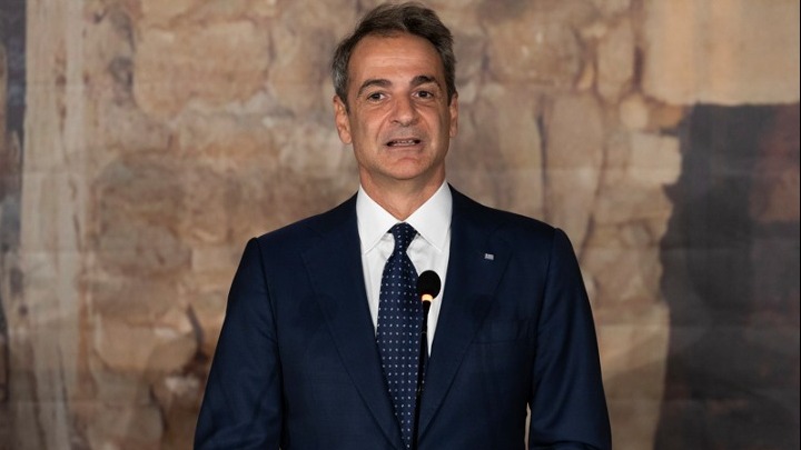 Συνάντηση Κυριάκου Μητσοτάκη στη σύνοδο κορυφής της MED9