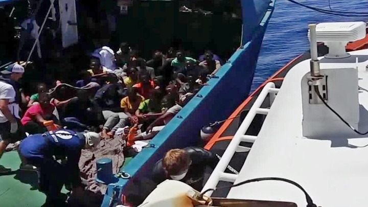 Διάσωση 91 Μεταναστών από την Ιταλική Ακτοφυλακή