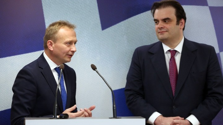 Συνάντηση Πιερρακάκη - Σεράφιν: Ευρωπαϊκός προϋπολογισμός και θέσεις της Ελλάδας