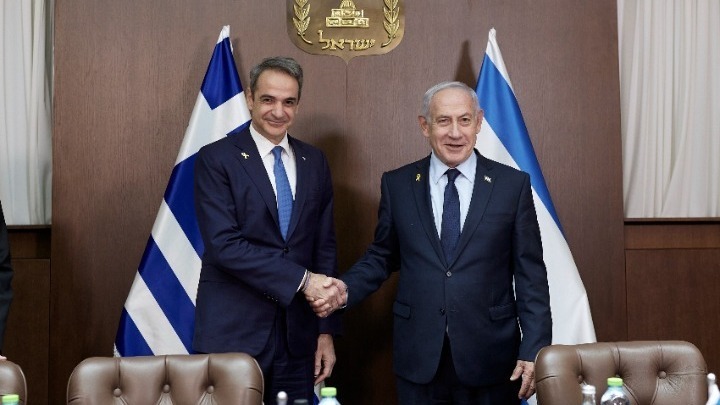 Τηλεφωνική επικοινωνία Μητσοτάκη - Νετανιάχου για την ειρηνευτική συμφωνία στη Γάζα