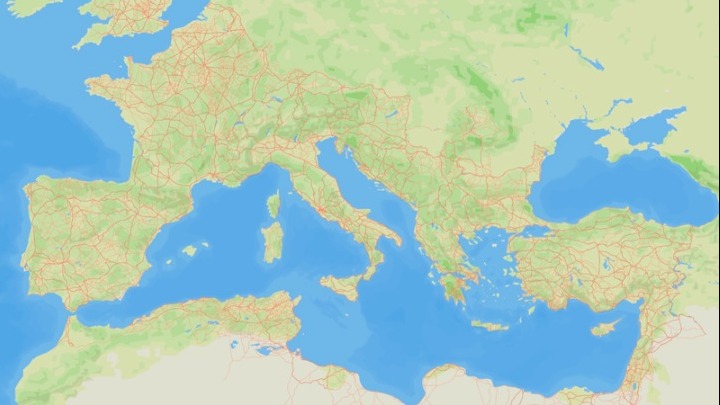 Νέο ψηφιακό σύνολο δεδομένων αποκαλύπτει το οδικό δίκτυο της Ρωμαϊκής Αυτοκρατορίας