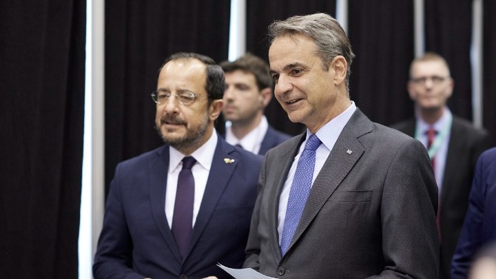 Συνάντηση Μητσοτάκη - Χριστοδουλίδη: Εντατικοποίηση Συνεργασίας Ελλάδας-Κύπρου