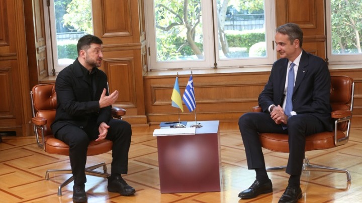 Συνάντηση Μητσοτάκη - Ζελένσκι: Συμφωνία για προμήθεια φυσικού αερίου