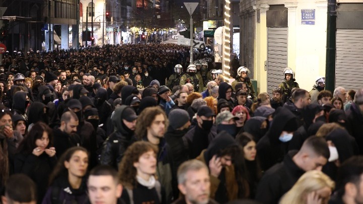 Διαδήλωση στο Κέντρο της Αθήνας για τα 17 χρόνια από τη Δολοφονία του Αλέξανδρου Γρηγορόπουλου