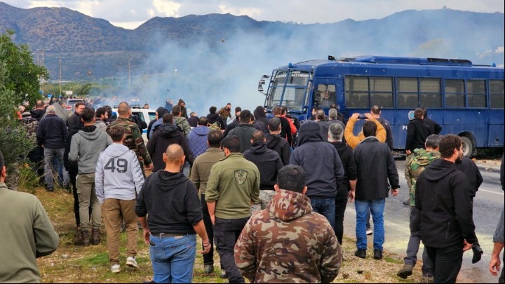 Επεισόδια στην Κρήτη: Σε εξέλιξη η διαδικασία ταυτοποίησης των ατόμων