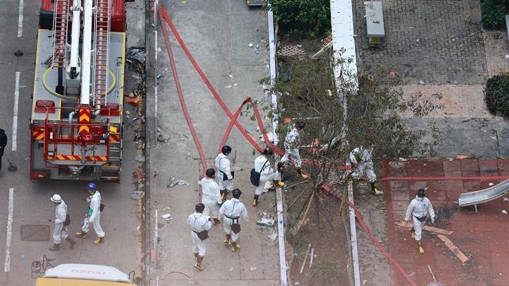 Πυρκαγιά σε πολυκατοικία στη νότια Κίνα