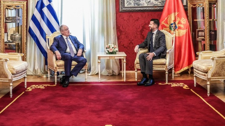 Επίσημη επίσκεψη του Προέδρου της Δημοκρατίας Κωνσταντίνου Τασούλα στο Μαυροβούνιο