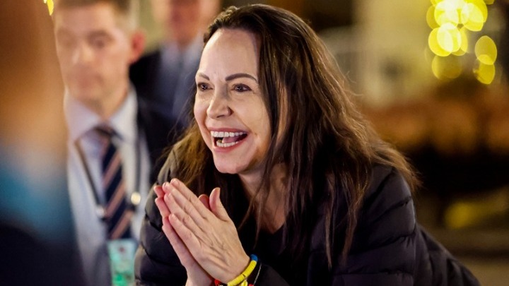 Επανεμφάνιση Μαρίας Κορίνας Ματσάδο στο Όσλο