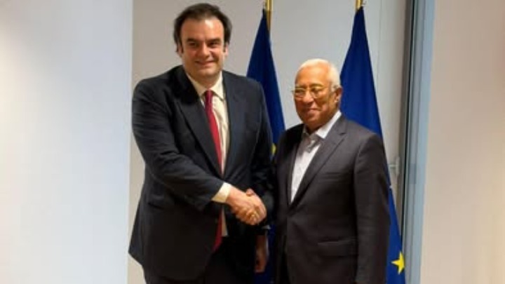 Συνάντηση Πιερρακάκη - Costa: Στρατηγική κατεύθυνση της ΕΕ και ενίσχυση συνεργασίας