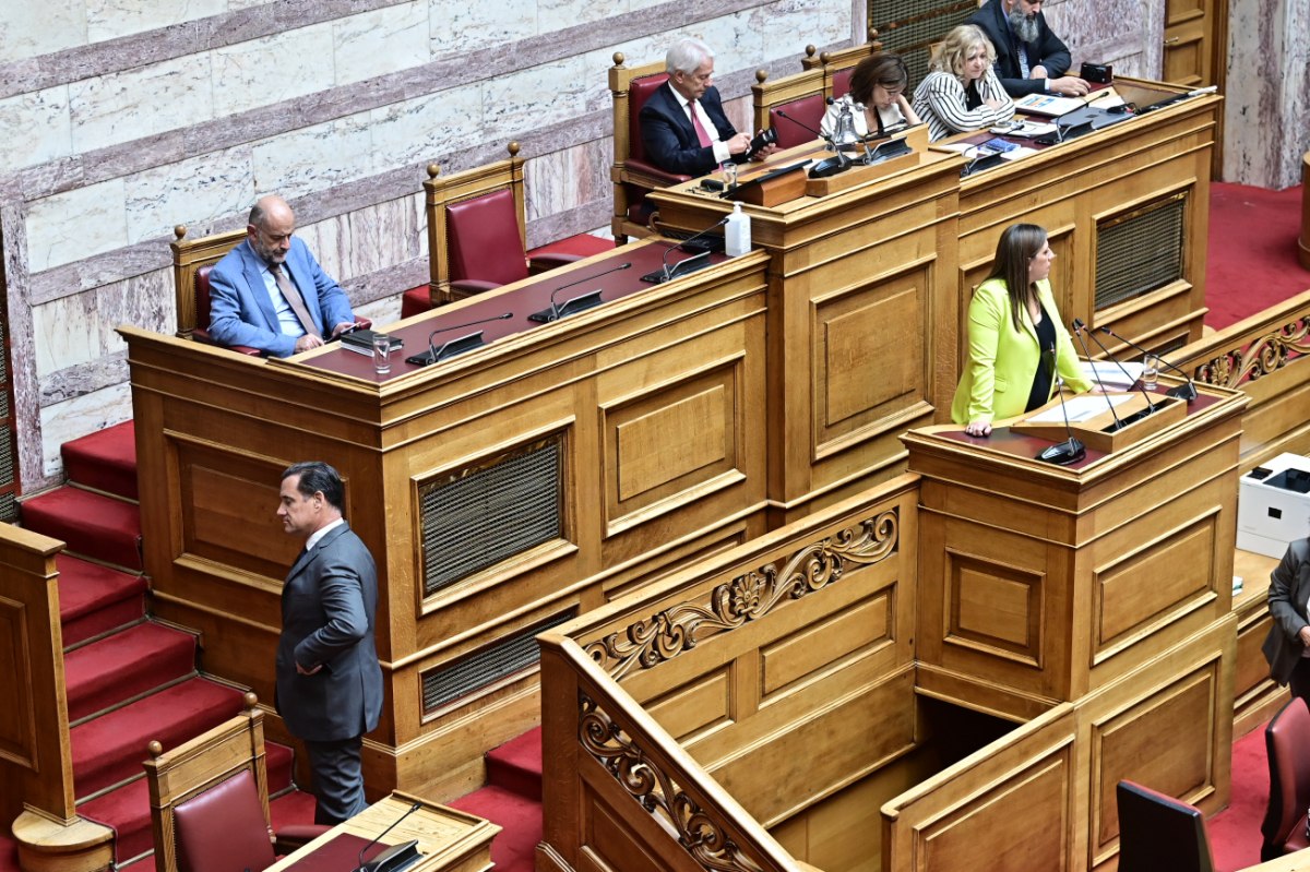 Σφοδρή αντιπαράθεση Γεωργιάδη - Κωνσταντοπούλου για την υπόθεση Ρούτσι