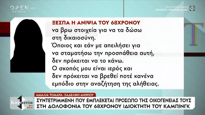 Συγκλονιστικές αποκαλύψεις από την ανιψιά του δολοφονηθέντος επιχείρηματία στη Φοινικούντα