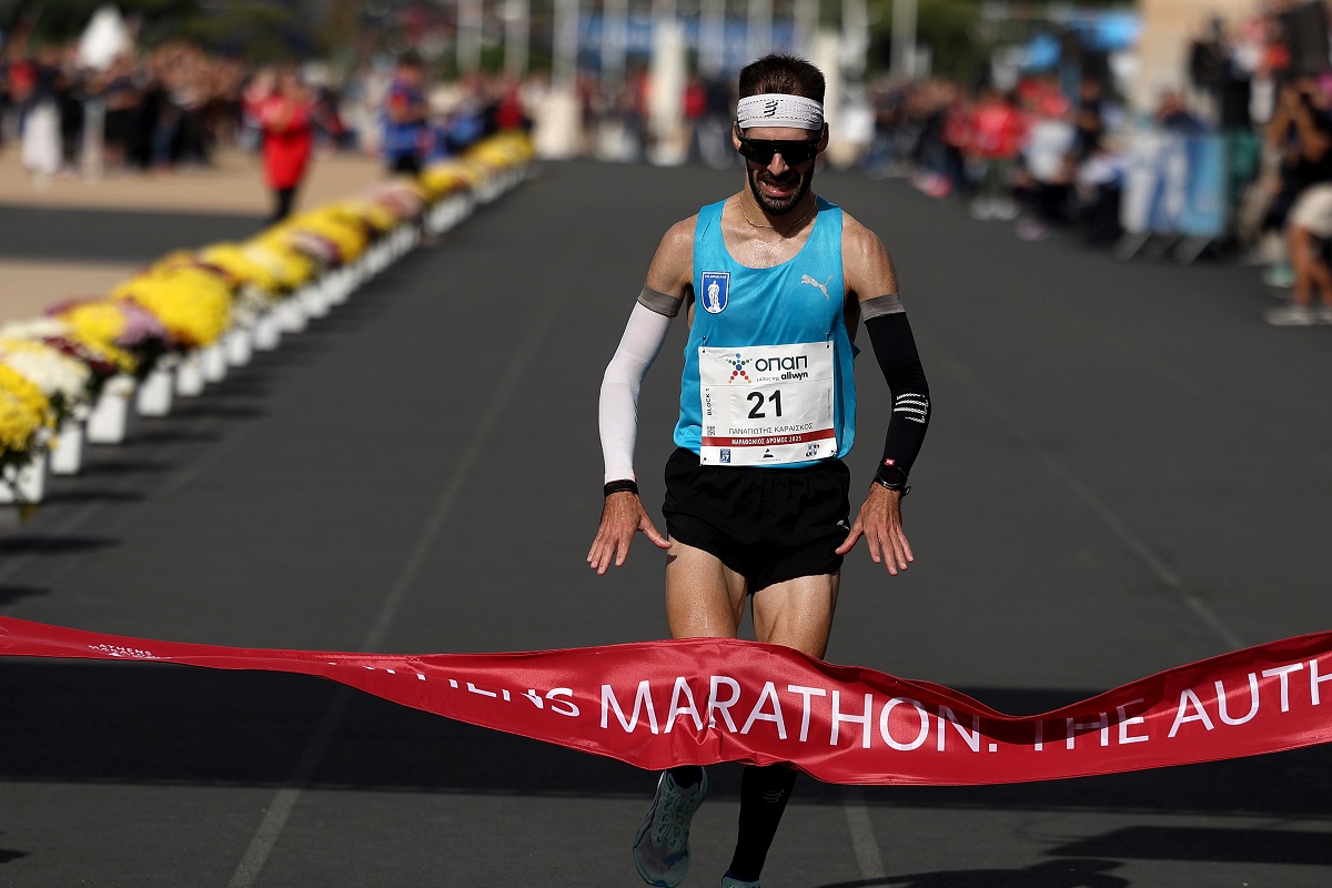Θρίαμβος για τον Παναγιώτη Καραΐσκο στον 42ο Αυθεντικό Μαραθώνιο